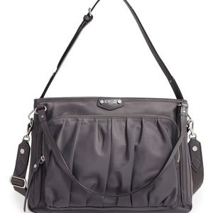 MZ Wallace Toni Shoulder/Crossbody/Tote, Marcasite